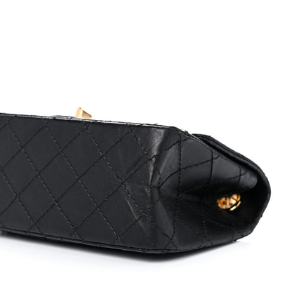 Chanel Aged Calfskin Quilted 2.55 Reissue Mini Flap Black 9 of 10