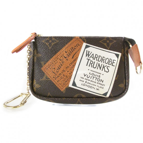 Louis Vuitton Monogram Trunks and Bags Pochette Cles Key Holder 1 of 7