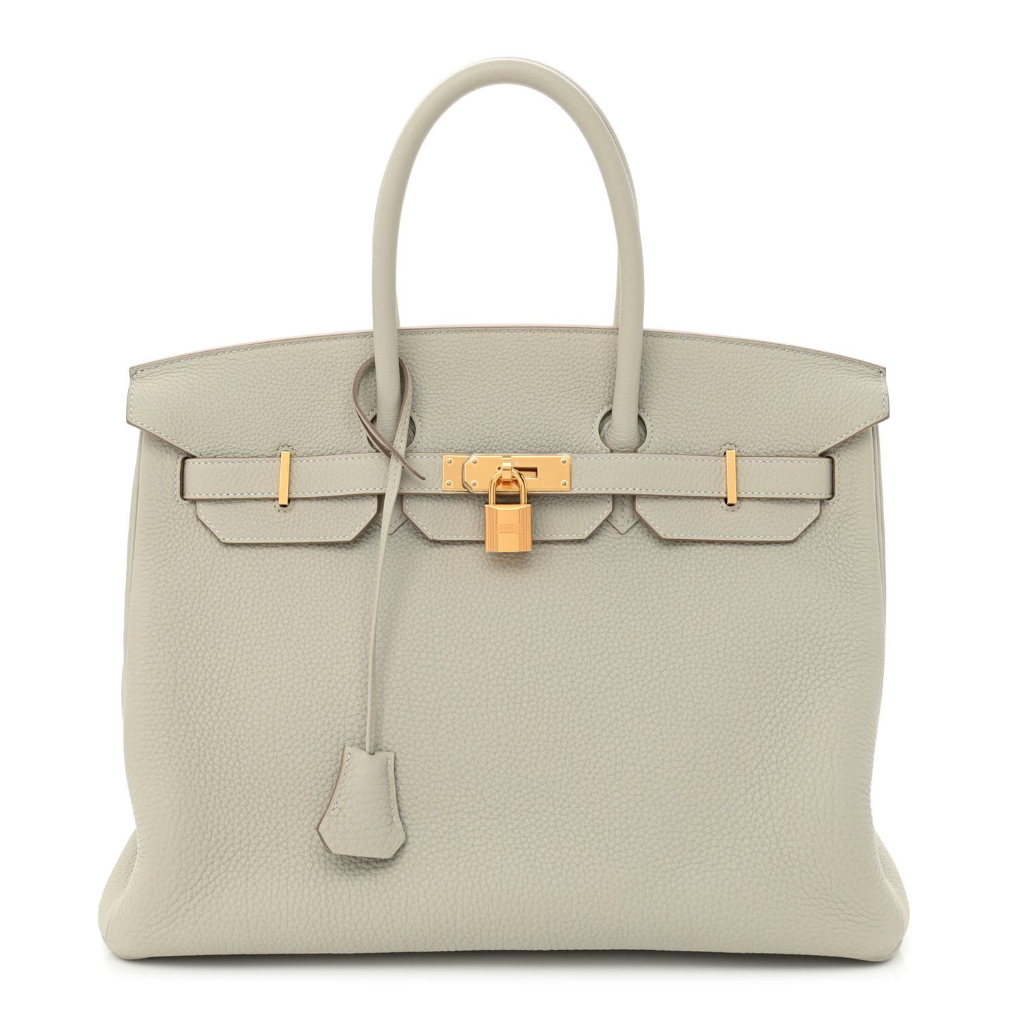 Togo Birkin 35 Gris Perle