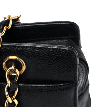 Chanel Caviar Shoulder Bag Black 18 of 22