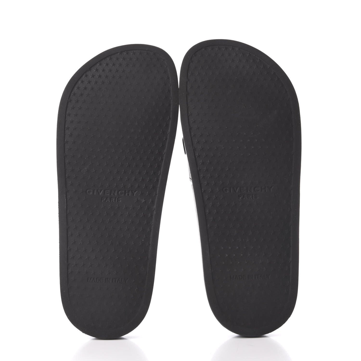 Givenchy Rubber Logo Pool Slide Sandals 37 Black 5 of 7
