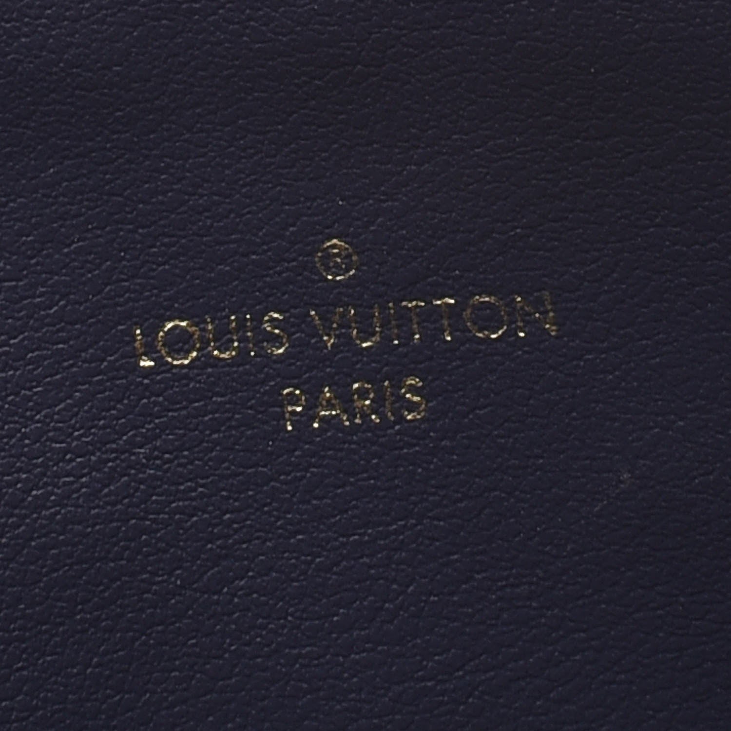 Louis Vuitton Empreinte Felicie Chain Wallet Zippered Insert Marine Rouge 6 of 6