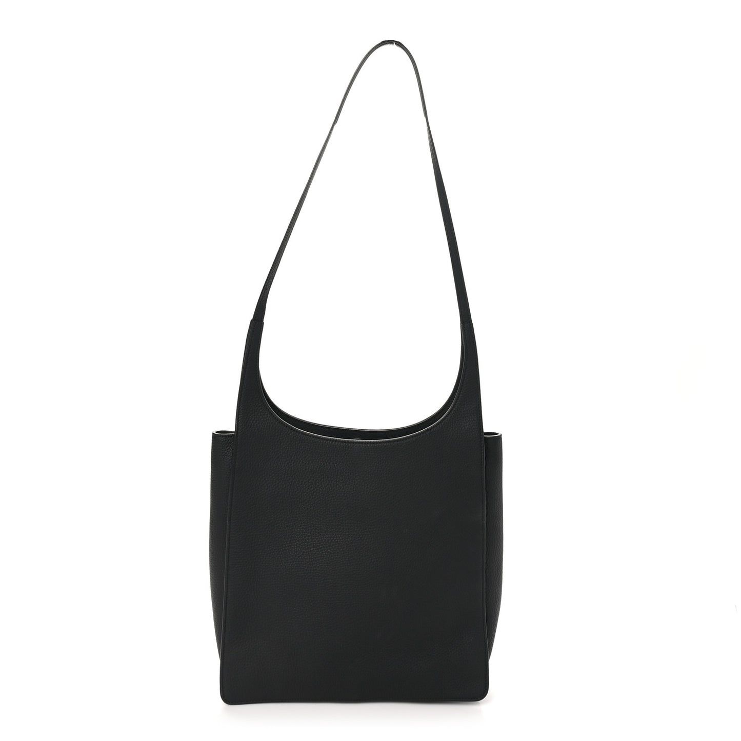 Grained Calfskin Jules Bag Black