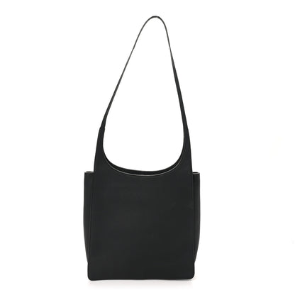The Row Grained Calfskin Jules Bag Black 1 of 9
