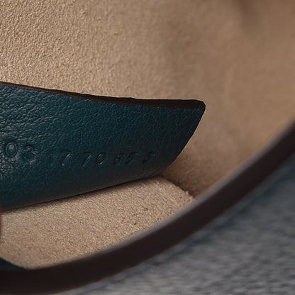 Chloe Calfskin Suede Small Nile Bracelet Bag Teal 7 of 8