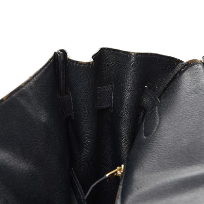 Hermes Courchevel Birkin 35 Indigo 26 of 42