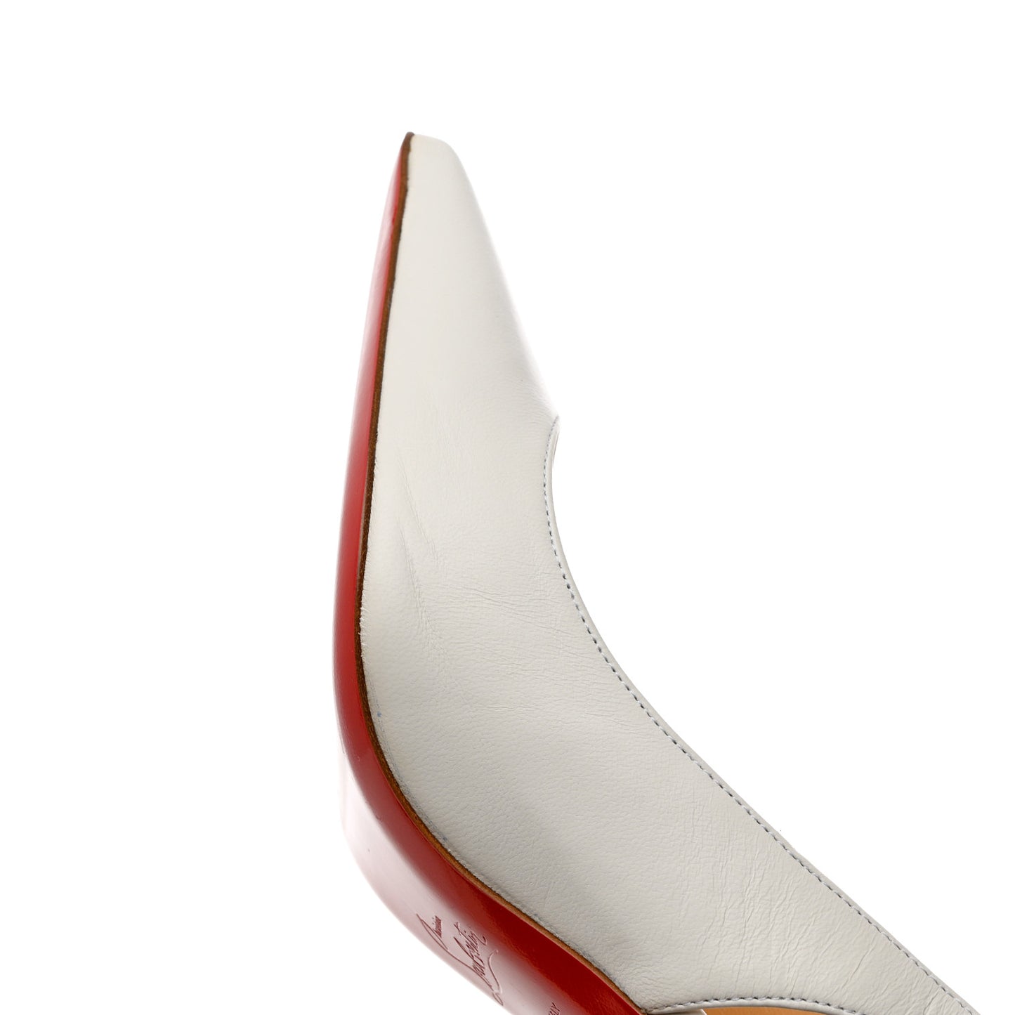 Calfskin Kate Slingback 85 Pumps 36.5 White