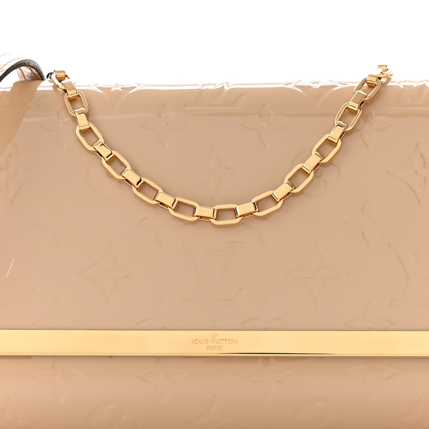 Louis Vuitton Vernis Ana Clutch Dune 7 of 10
