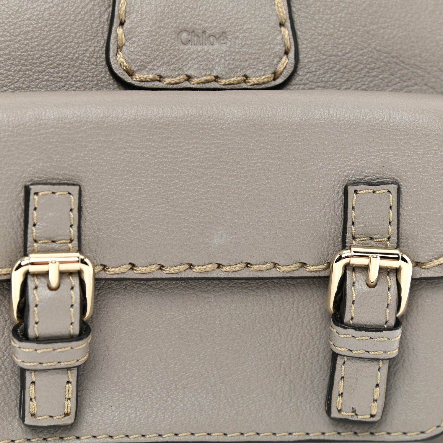 Chloe Buffalo Edith Small Pouch Cashmere Grey 12 of 12