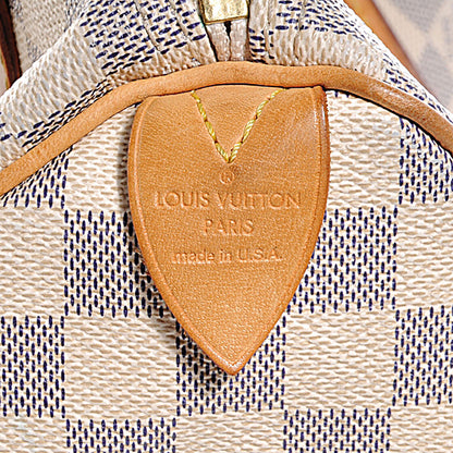 Louis Vuitton Damier Azur Speedy 25 6 of 7