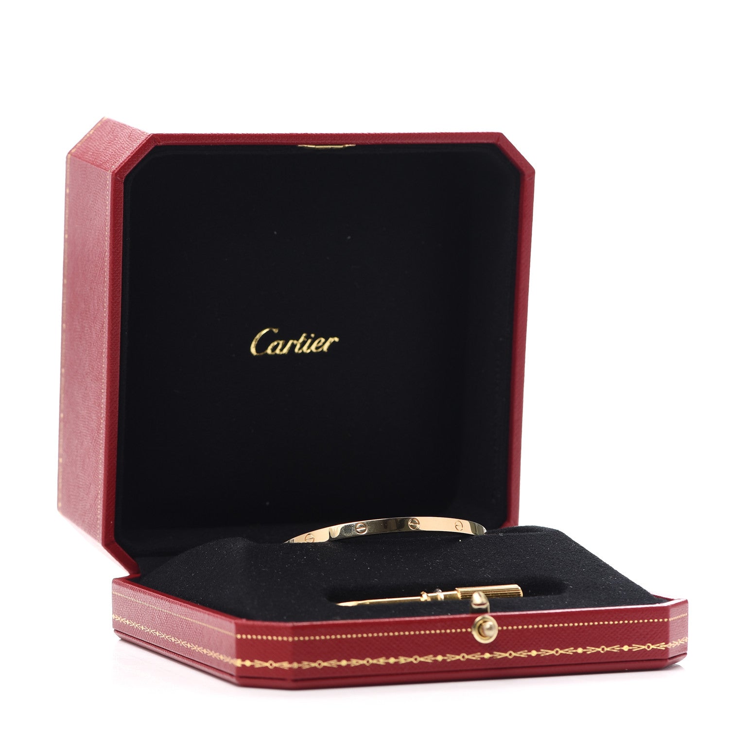 Cartier 18K Yellow Gold Small LOVE Bracelet 16 6 of 6