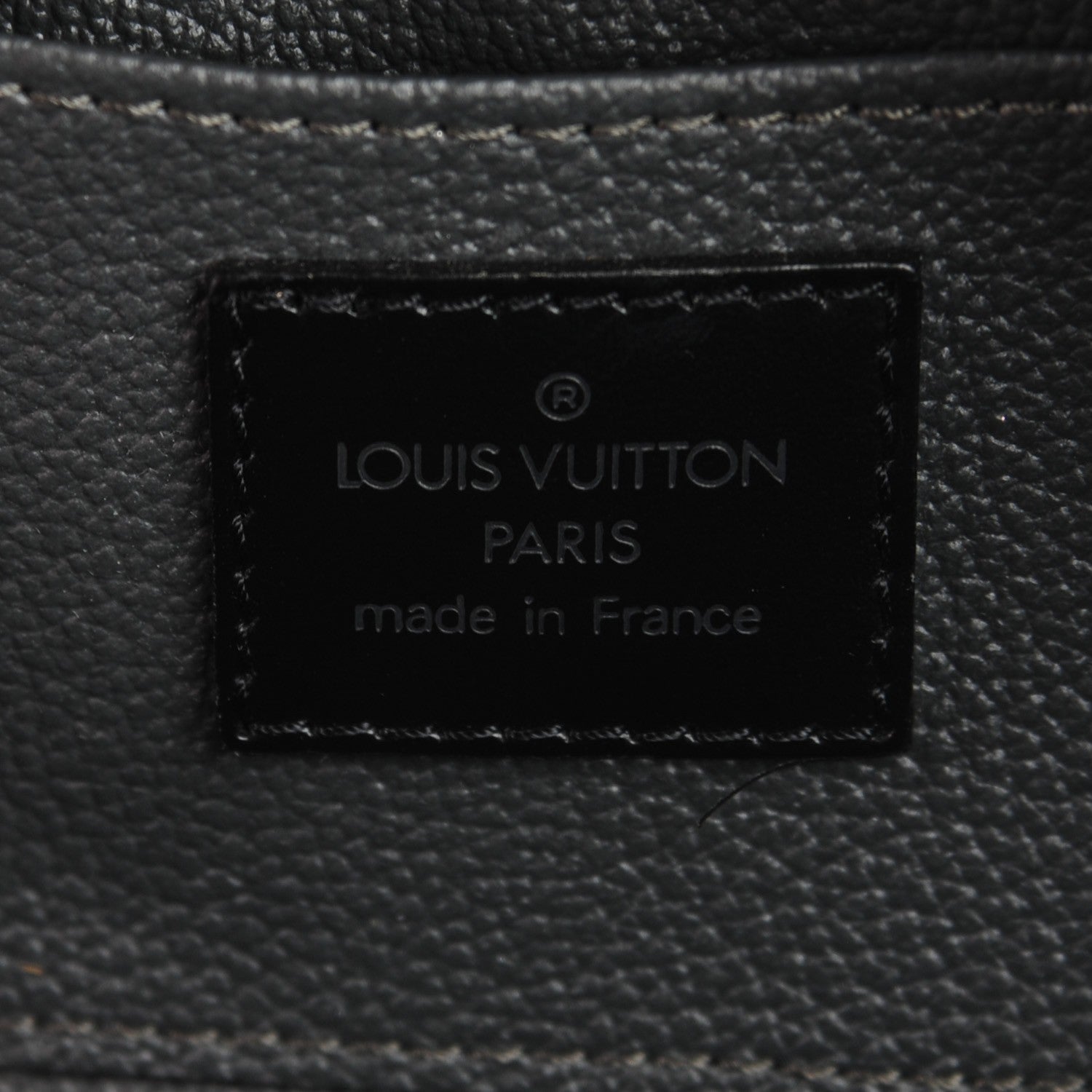 Louis Vuitton Epi Dauphine 17 Cosmetic Pouch Black 6 of 7