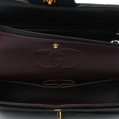 Chanel Lambskin Quilted Small Double Flap Black 4 of 8