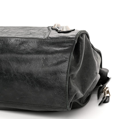 Balenciaga Agneau Giant 21 Silver Hardware Folder Black 11 of 16