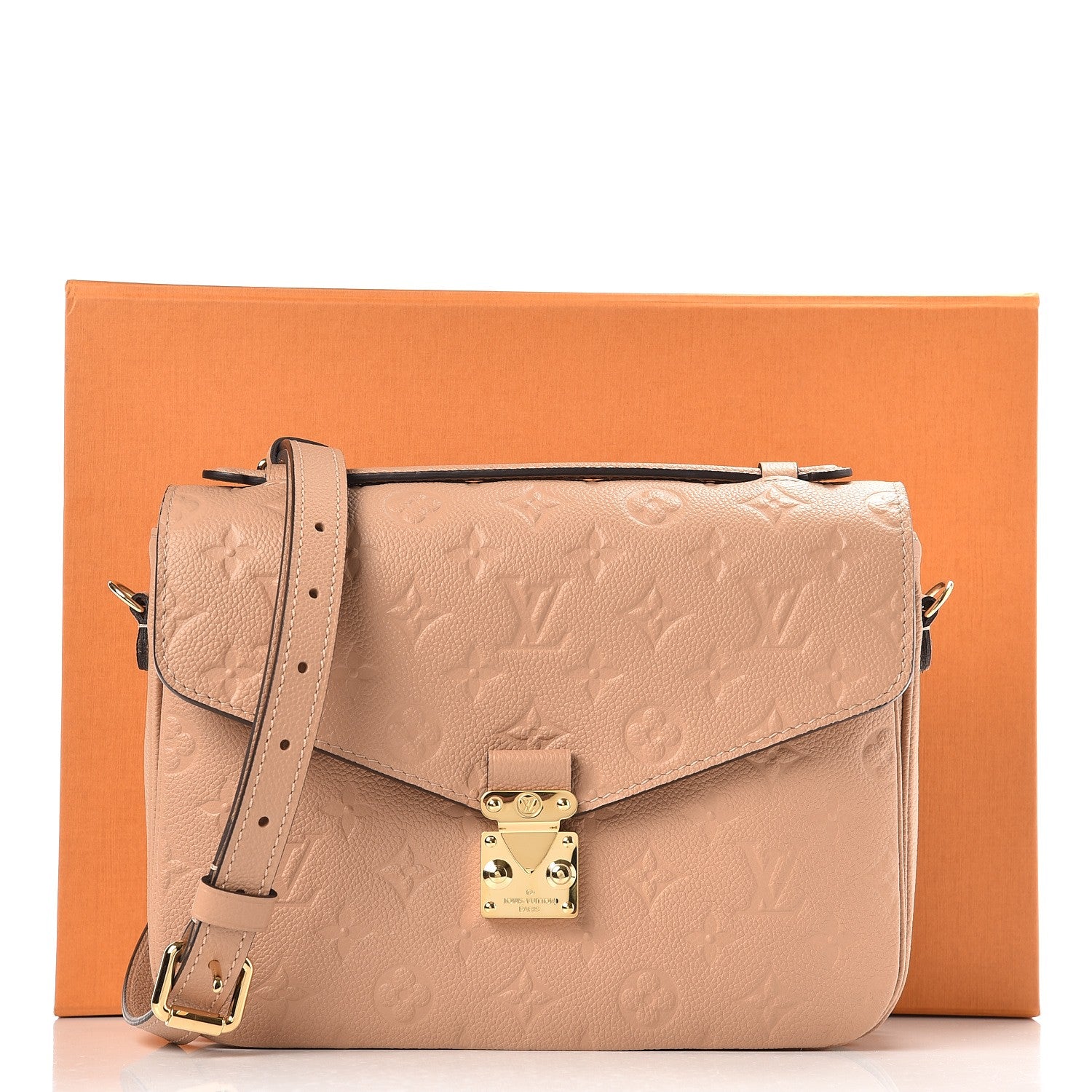 Louis Vuitton Empreinte Pochette Metis Papyrus 8 of 8