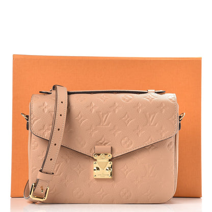 Louis Vuitton Empreinte Pochette Metis Papyrus 8 of 8