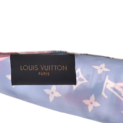 Louis Vuitton Silk Monogram LV Trunks and Bags BB Bandeau Purple 3 of 6