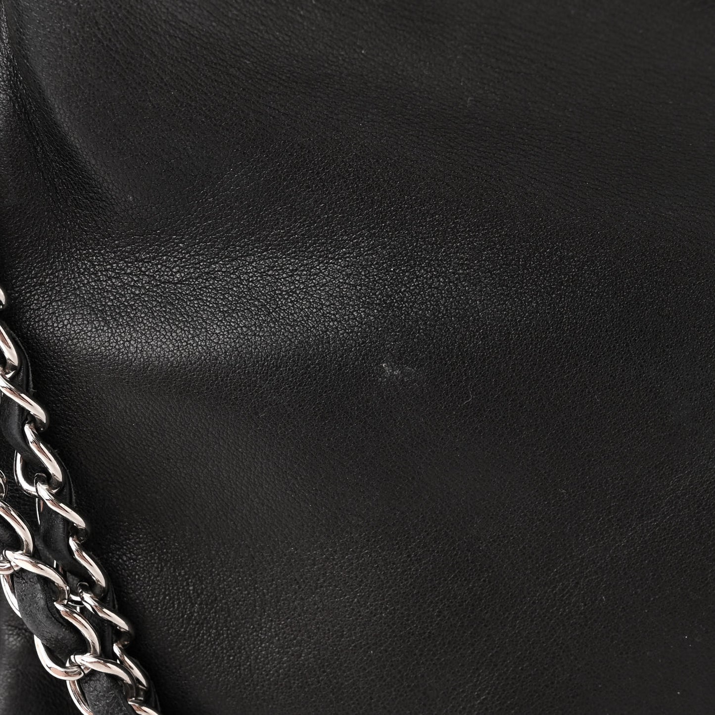 Lambskin Medium Ultimate Soft Tote Black