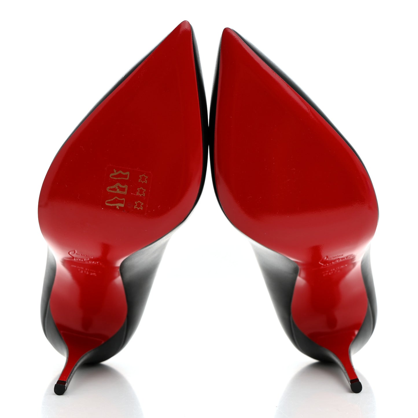 Shiny Nappa Pigalle Follies 100 Pumps 38.5 Black