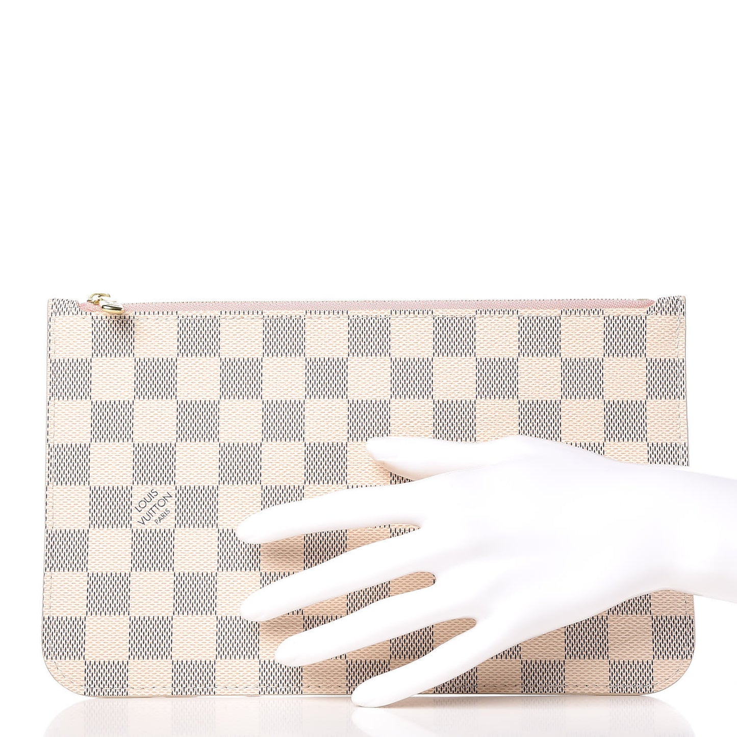 Damier Azur Neverfull MM GM Pochette Rose Ballerine