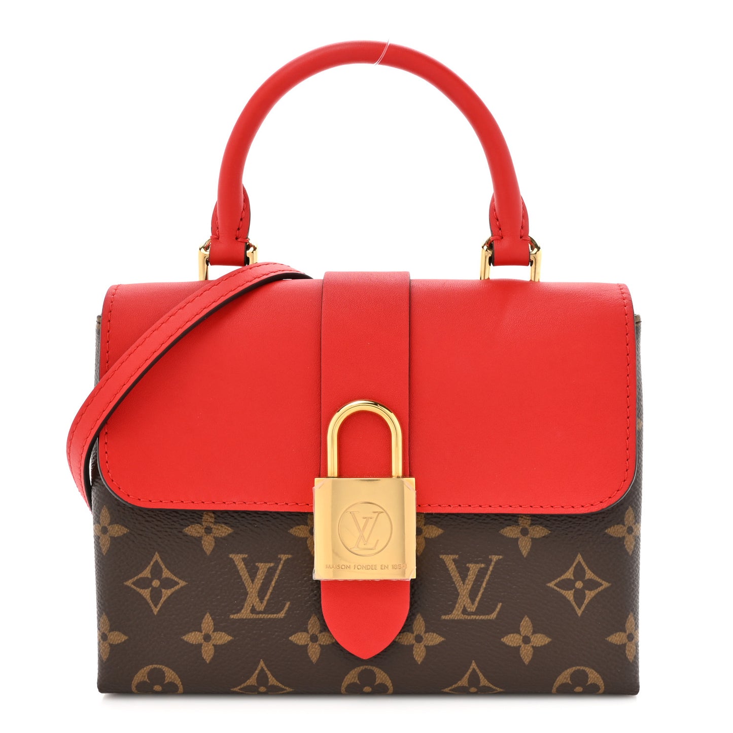 Monogram Locky BB Coquelicot