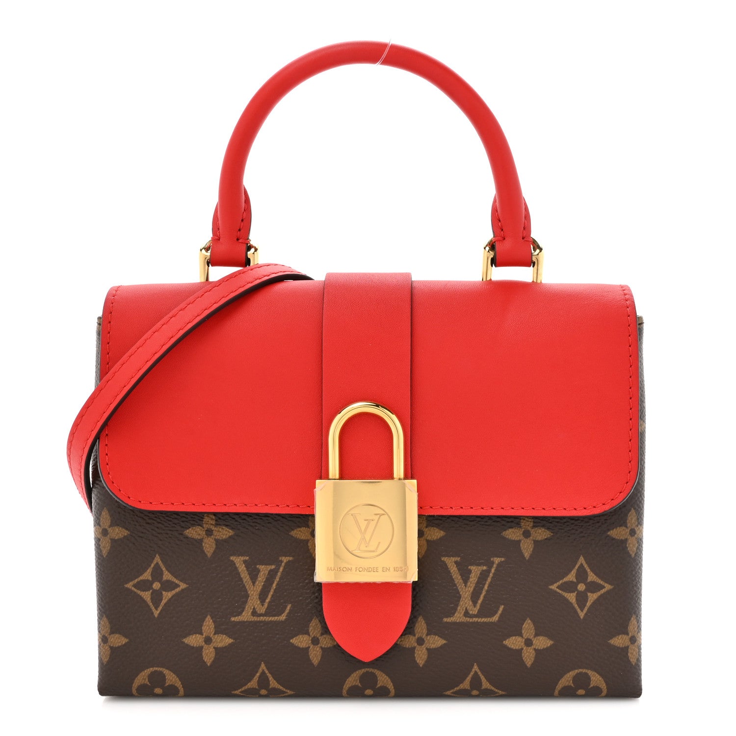 Louis Vuitton Monogram Locky BB Coquelicot 1 of 10