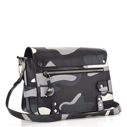 Proenza Schouler Calfskin Camouflage Print PS11 Classic Shoulder Bag Black 3 of 12