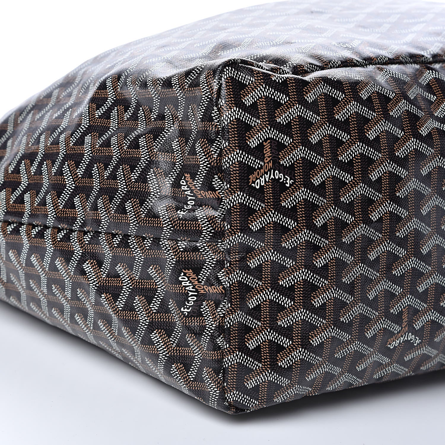 Goyard Goyardine Saint Louis GM Black Gold 9 of 12