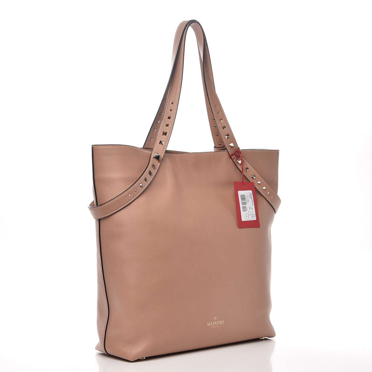 Valentino Garavani Vitello Lovestud Tote Skin Sorbet 3 of 9