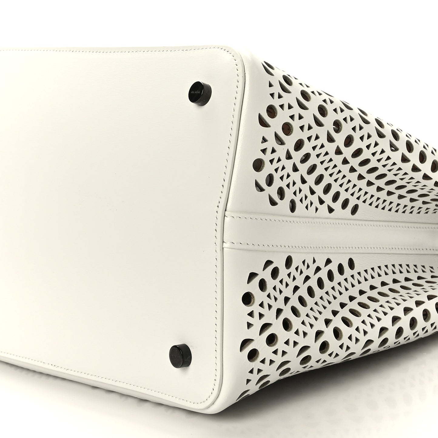 Calfskin Vienne Mina 32 Bag White