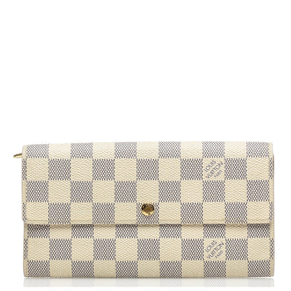 Louis Vuitton Damier Azur Sarah Wallet 1 of 7