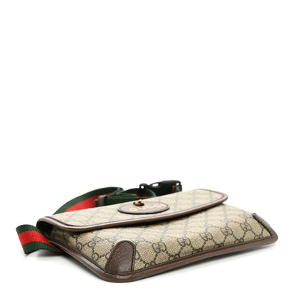 Gucci GG Supreme Monogram Neo Vintage Web Belt Bag Brown 3 of 9