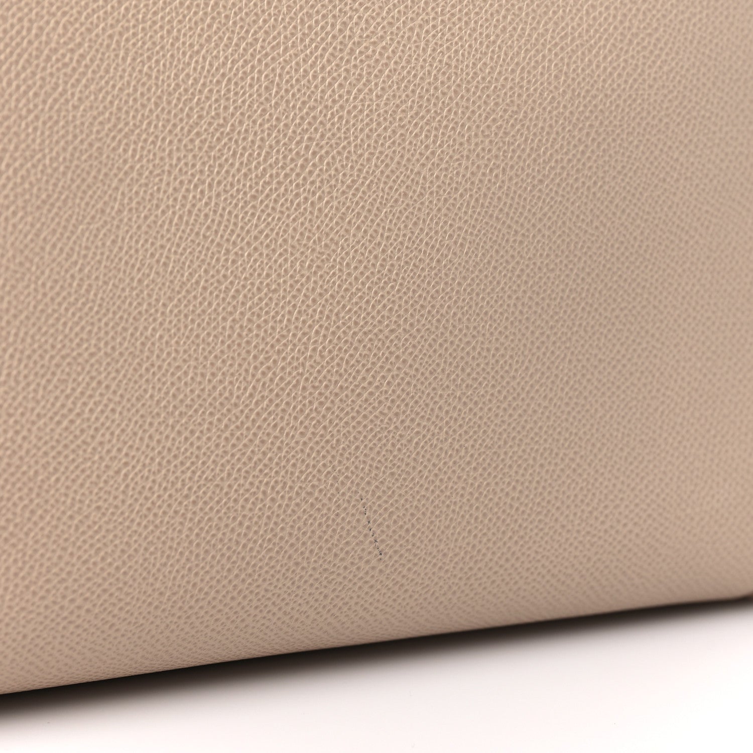 Salvatore Ferragamo Hammered Calfskin Vara Bow Chain Tote Macadamia 9 of 9