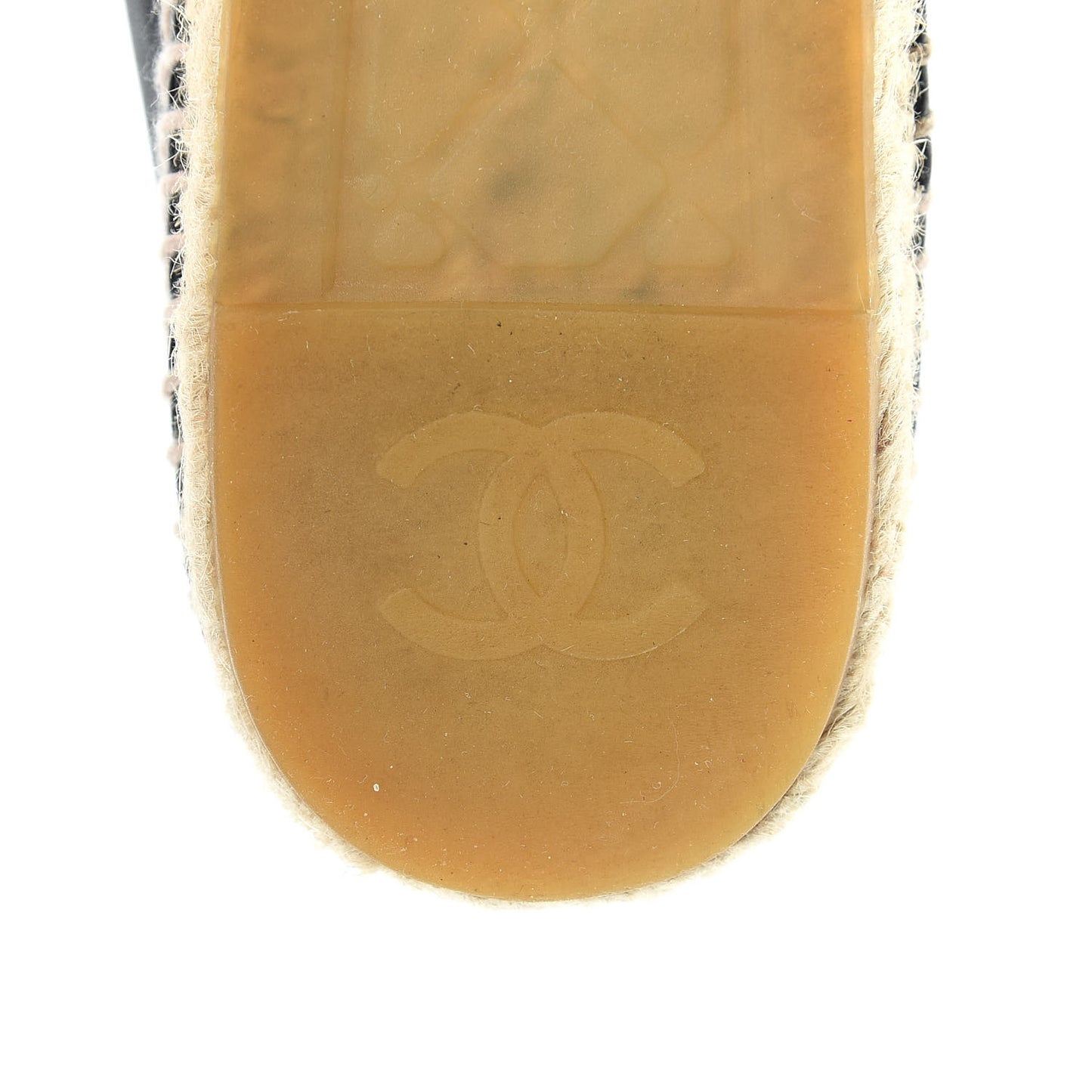 Lambskin CC Espadrilles 39 Black
