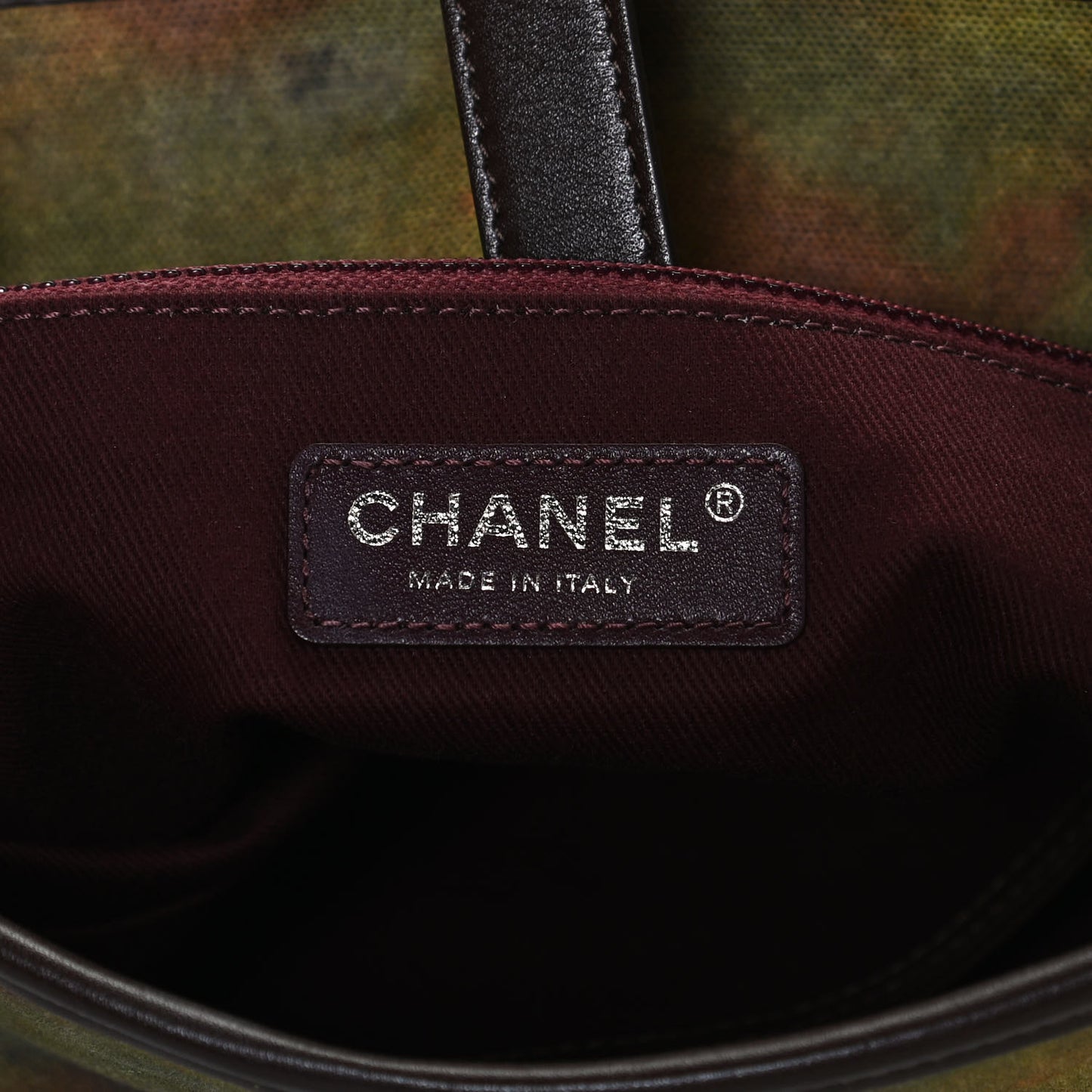 Washed Toile Graffiti On The Pavements Messenger Khaki Multicolor