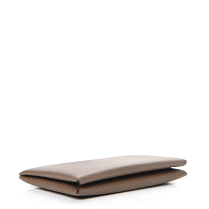 Hermes Epsom Calvi Card Case Etoupe 3 of 7