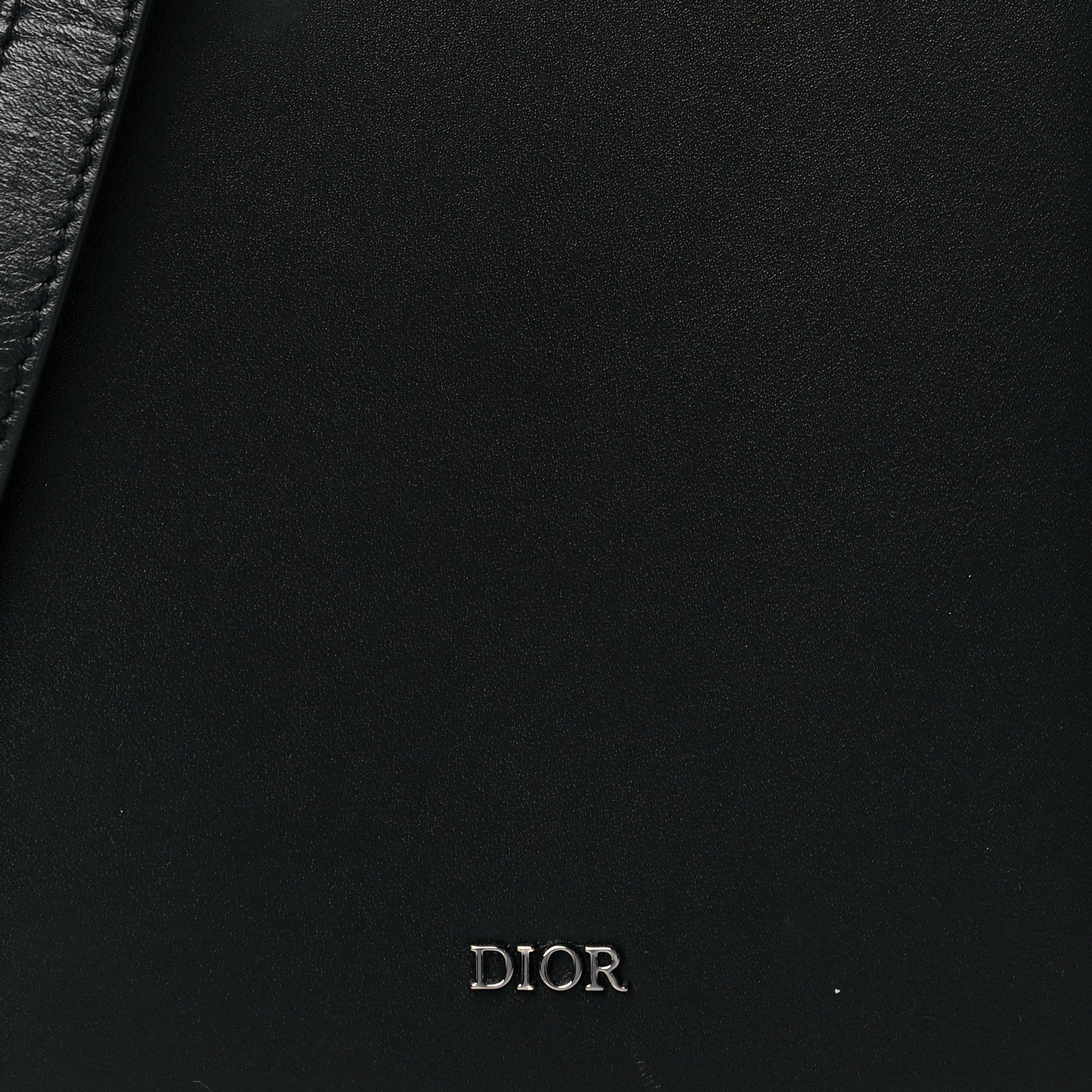 Christian Dior Lambskin Vertical Wallet On Strap Black 8 of 12