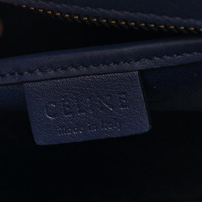 Celine Smooth Calfskin Nano Luggage Ink 6 of 9