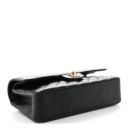 Chanel Caviar Quilted Medium Double Flap Black 4 of 11