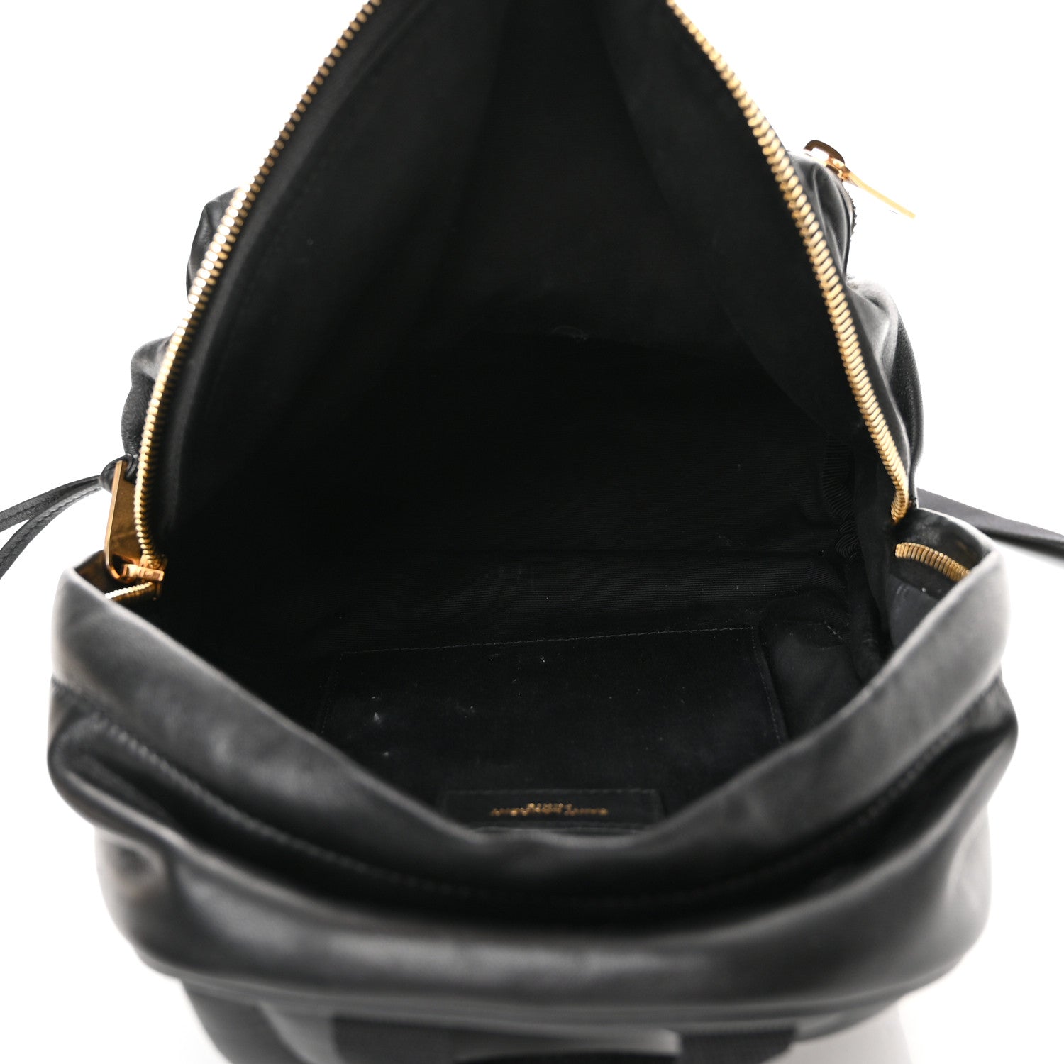 Saint Laurent Calfskin Mini Toy City Backpack Black 5 of 10