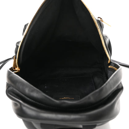 Saint Laurent Calfskin Mini Toy City Backpack Black 5 of 10