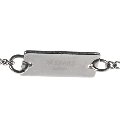 Louis Vuitton Zamac Palladium Monogram Charms Necklace Silver 6 of 8