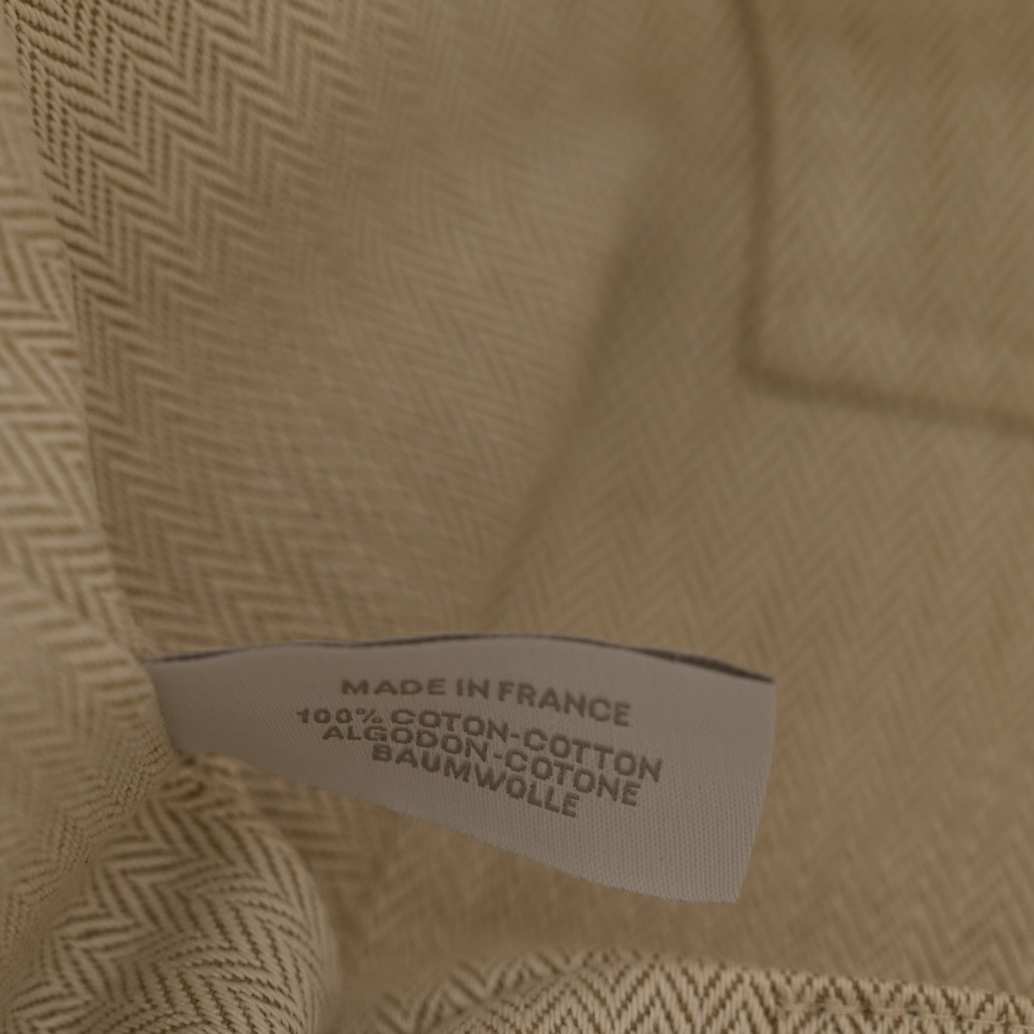 Hermes Canvas Large Bride-A-Brac Cabriole Case Biscuit 7 of 7