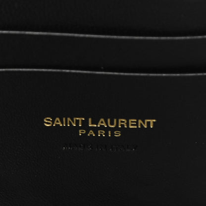 Saint Laurent Calfskin Printed Polka Dot Mini Lou Camera Bag Pink Black 6 of 10