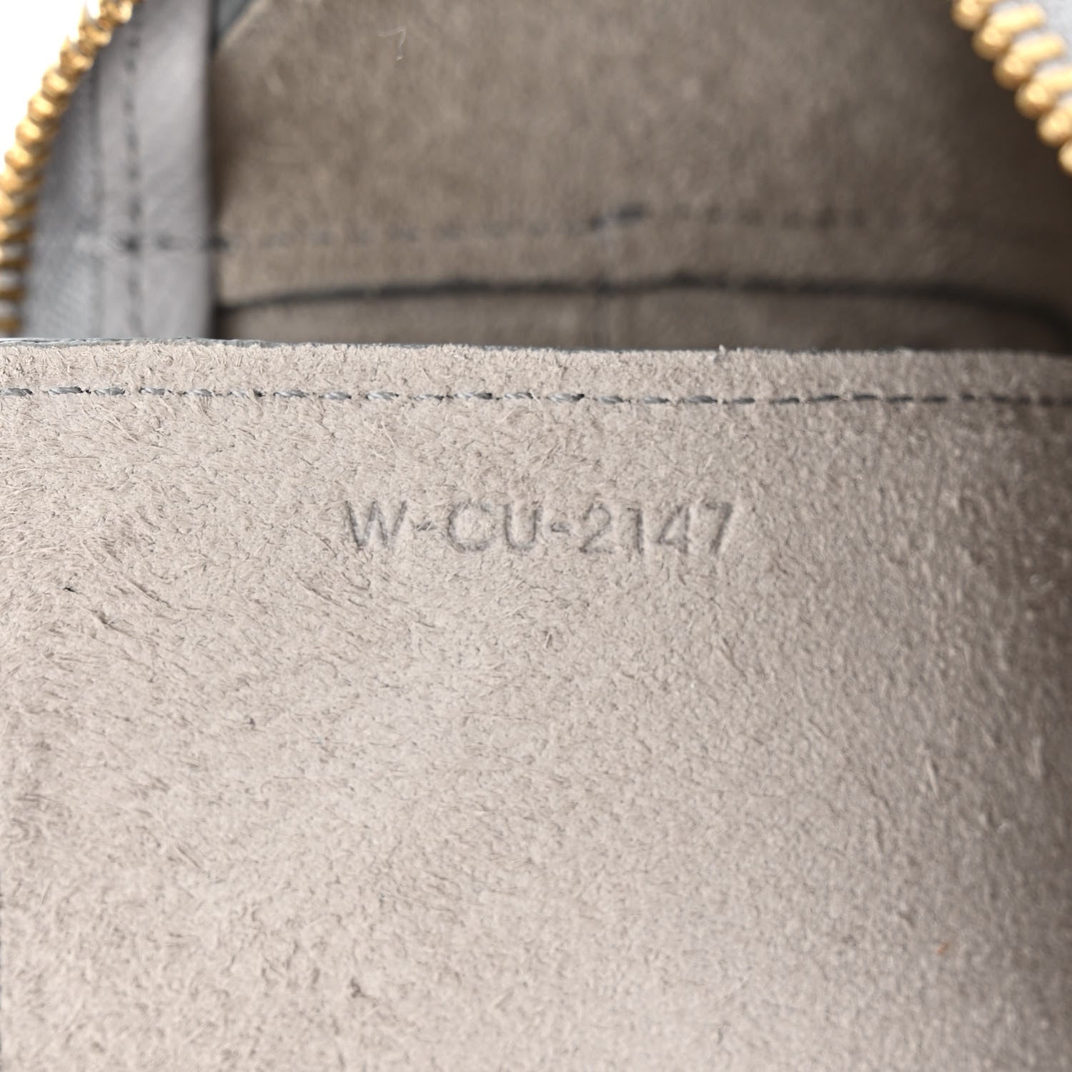 Celine Grained Calfskin Micro Belt Bag Cloud 7 of 14