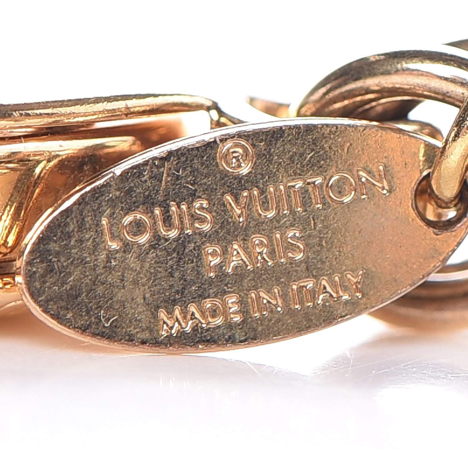 Louis Vuitton Fleur De Monogram Bag Charm Dore 3 of 5