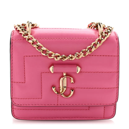 Jimmy Choo Nappa Quilted Varenne Micro Avenue Quad Candy Pink 1 of 8