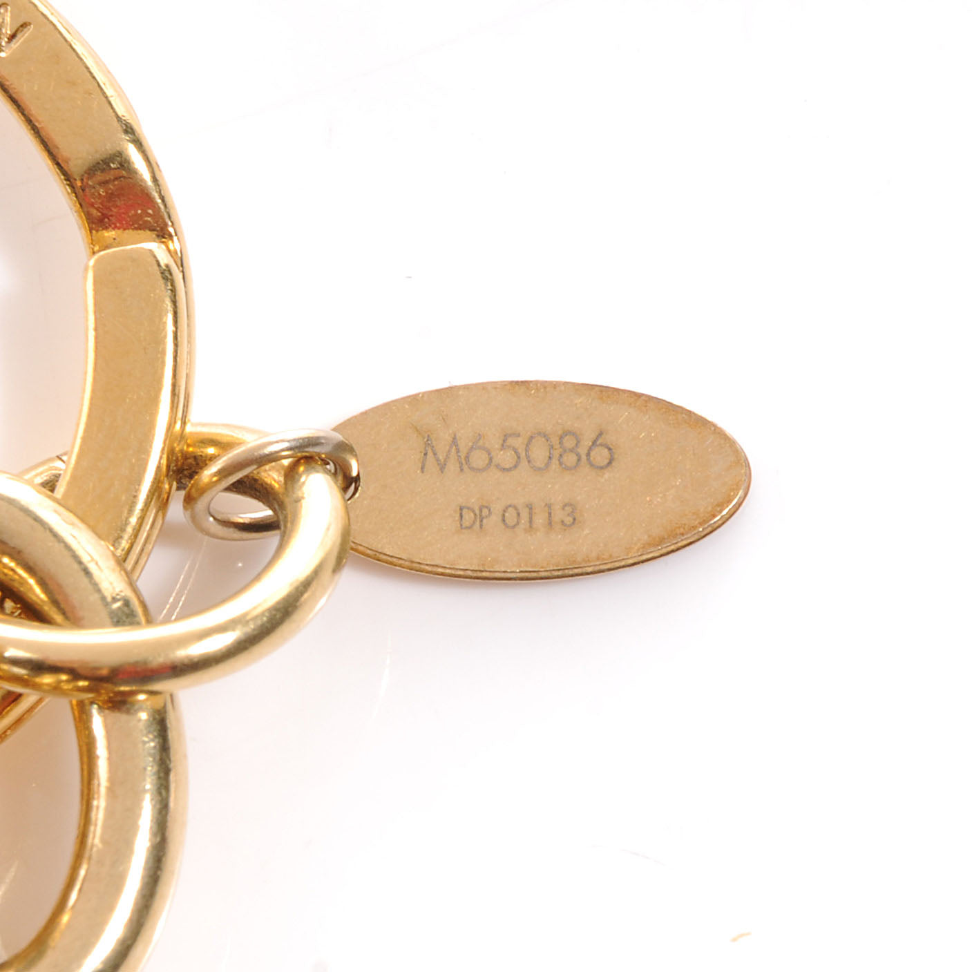 Louis Vuitton 101 Champs Elysees Maizeon Key Charm Gold 5 of 5