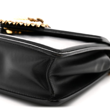 Dolce & Gabbana Smooth Calfskin Small Devotion Envelope Top Handle Bag Black 12 of 12