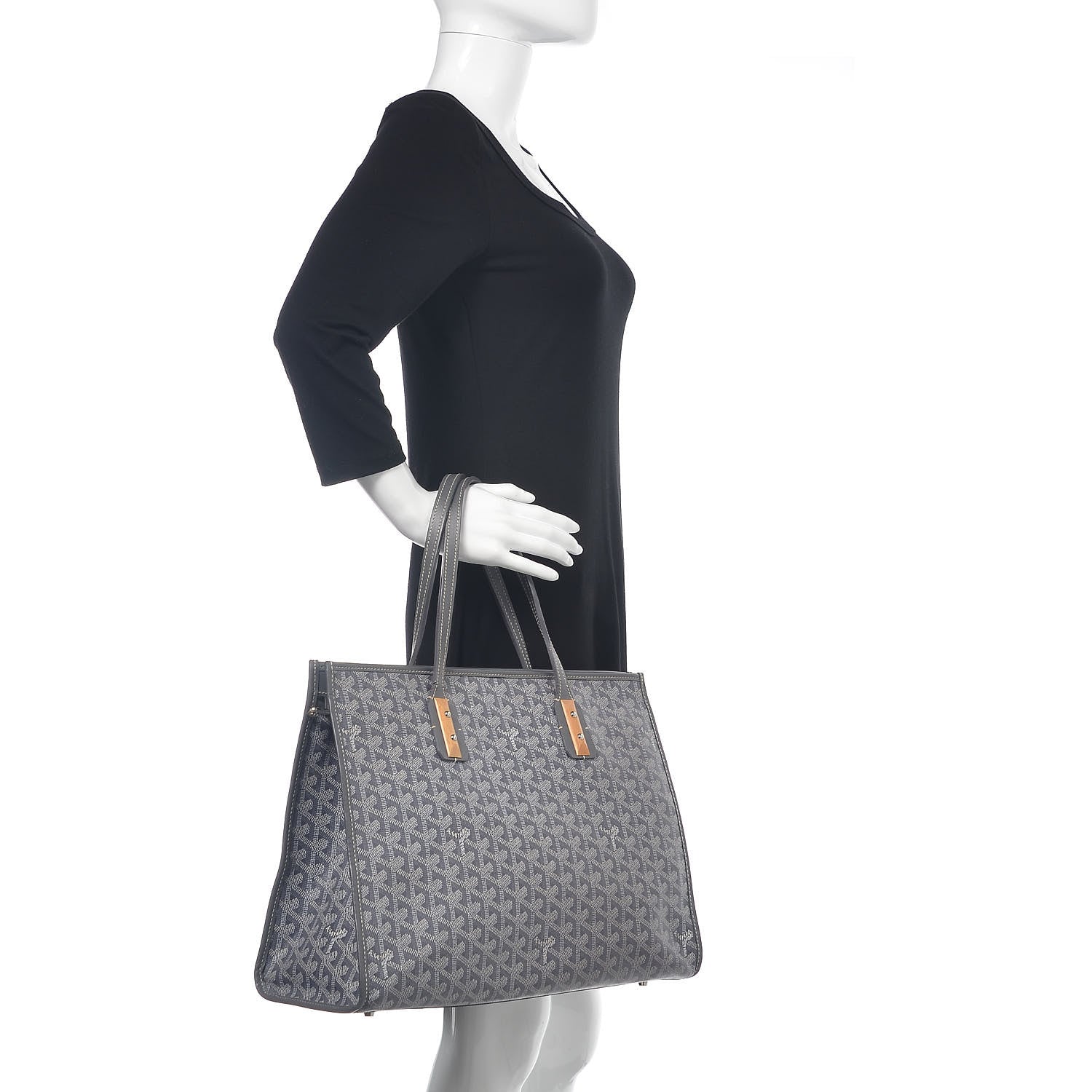 Goyard Goyardine Marquises Tote Grey 2 of 20